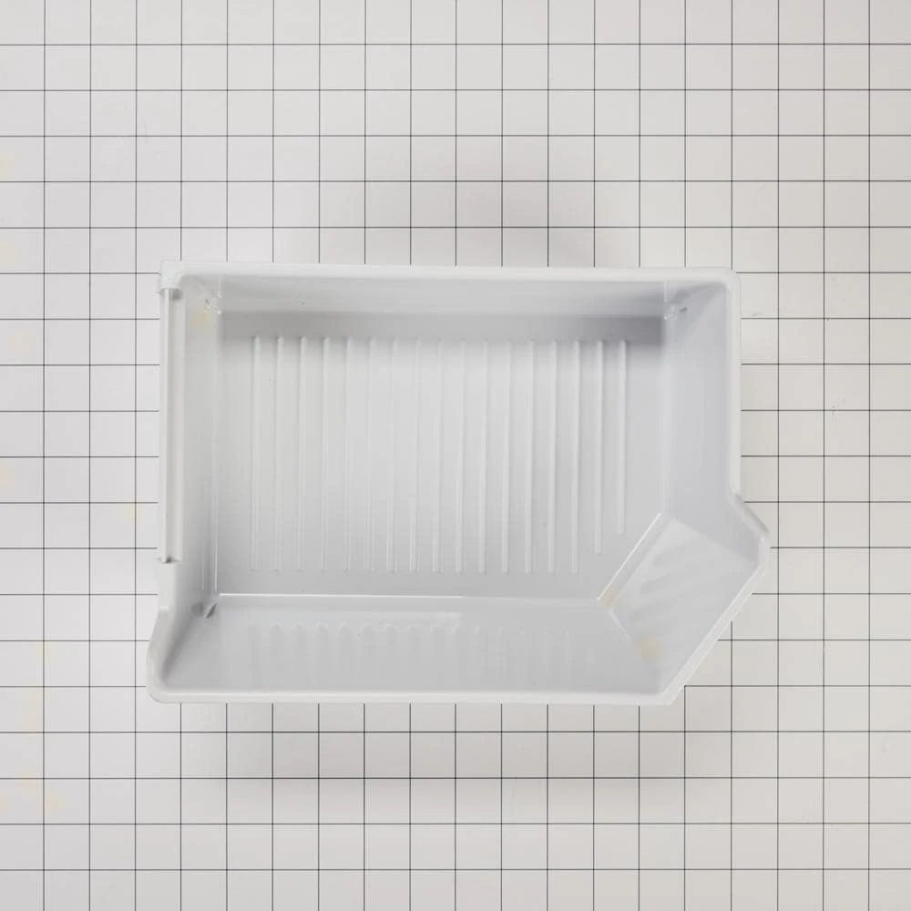 Side-By-Side Refrigerator Ice Container Bin