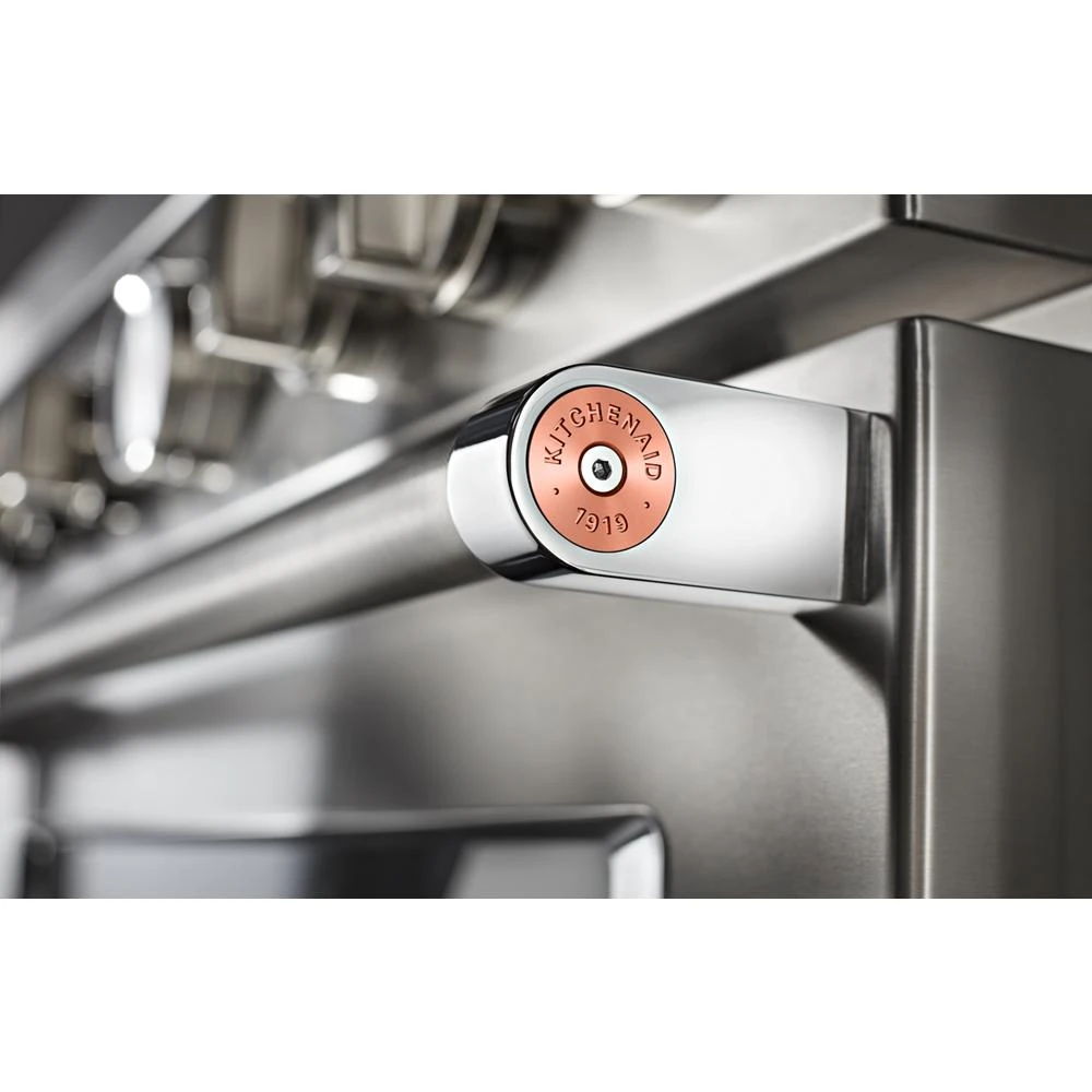 Kitchenaid Commercial-Style Range Handle Medallion Kit (Includes Two Medallions, Screws, And One 1/8" Hex Wrench) - Copper