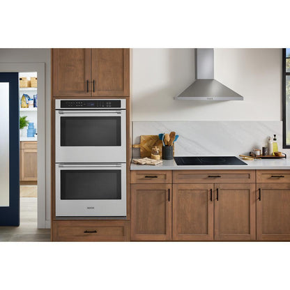 30" Wide Double Wall Oven With Evenair True Convection System - 10.0 Cu. Ft. - Stainless Steel
