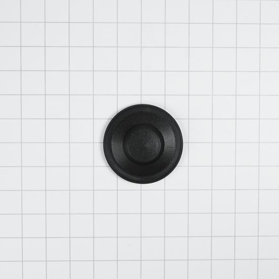 Disposer Splash Guard, 3 1/4" Diameter X 1/25" Height - Black