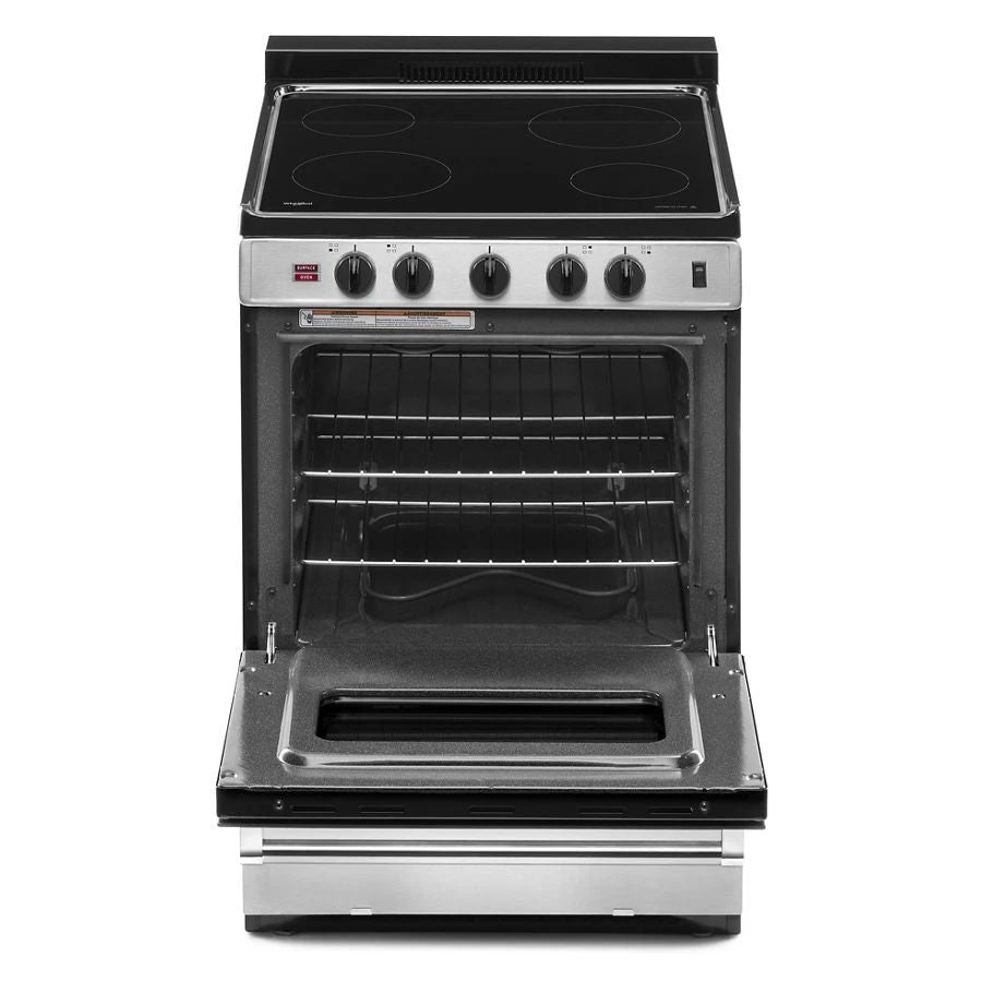 24" Freestanding Electric Range With Upswept SpillGuard Cooktop