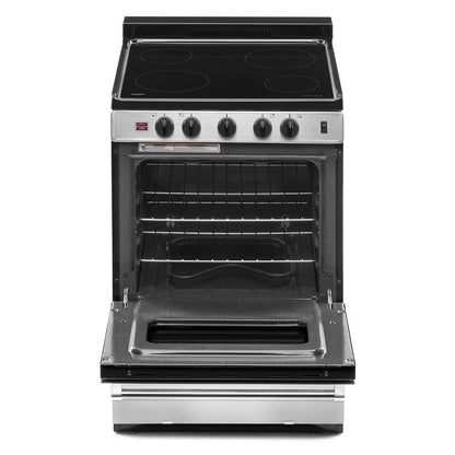 24" Freestanding Electric Range With Upswept SpillGuard Cooktop