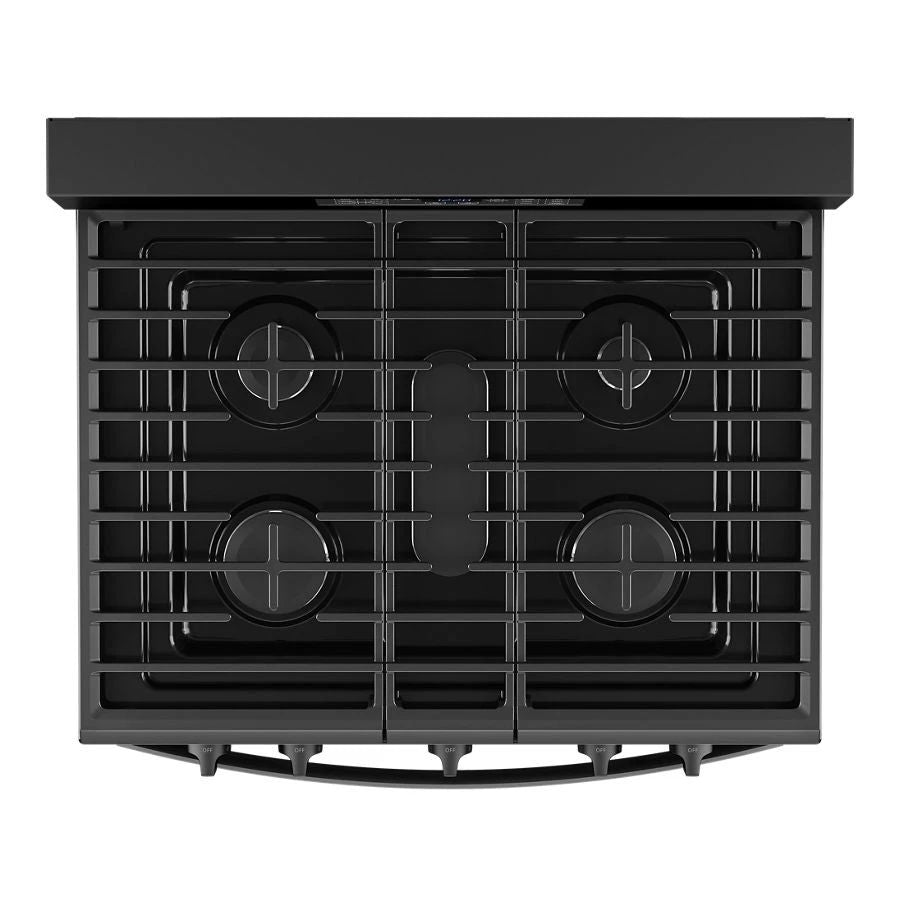 5.0 Cubic Feet Whirlpool Gas 5-in-1 Air Fry Oven - Black