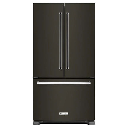 25 Cubic Feet 36-Width Standard Depth French Door Refrigerator With Interior Dispense And PrintShield Finish