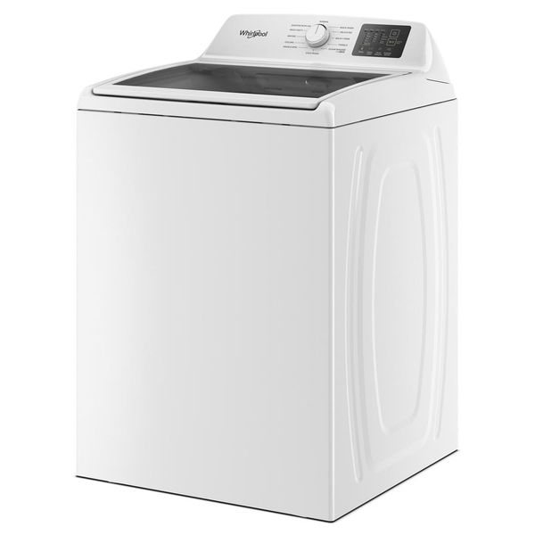 4.3 Cu. Ft. Whirlpool Top Load Impeller Washer With Quick Wash Cycle And Soft Close Glass Lid