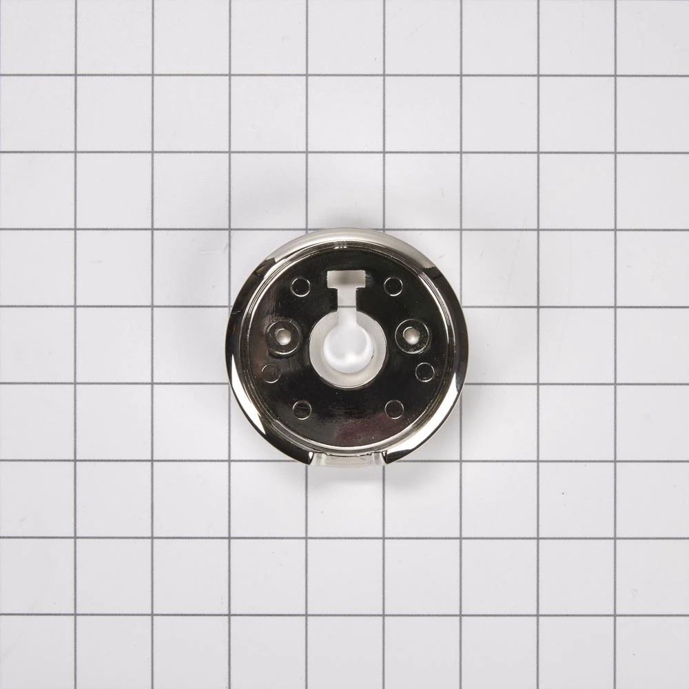 Jennair Single Bezel For Rise-Style Commercial Range And Rangetop Griddle Knobs - Chrome