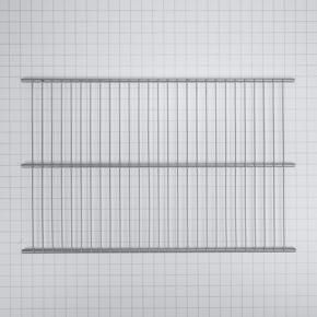 Heavy-Gauge Wire Refrigerator/Freezer Shelf (15.35" D X 24.65" W) For 17.8 Cubic Feet Gladiator Freezer - Silver