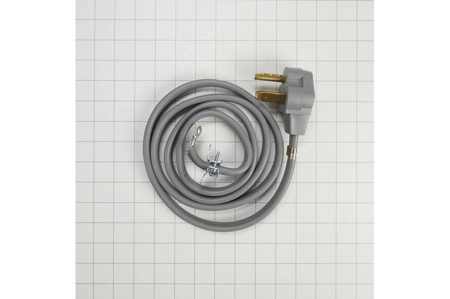 Electric Dryer Power Cord - Gray