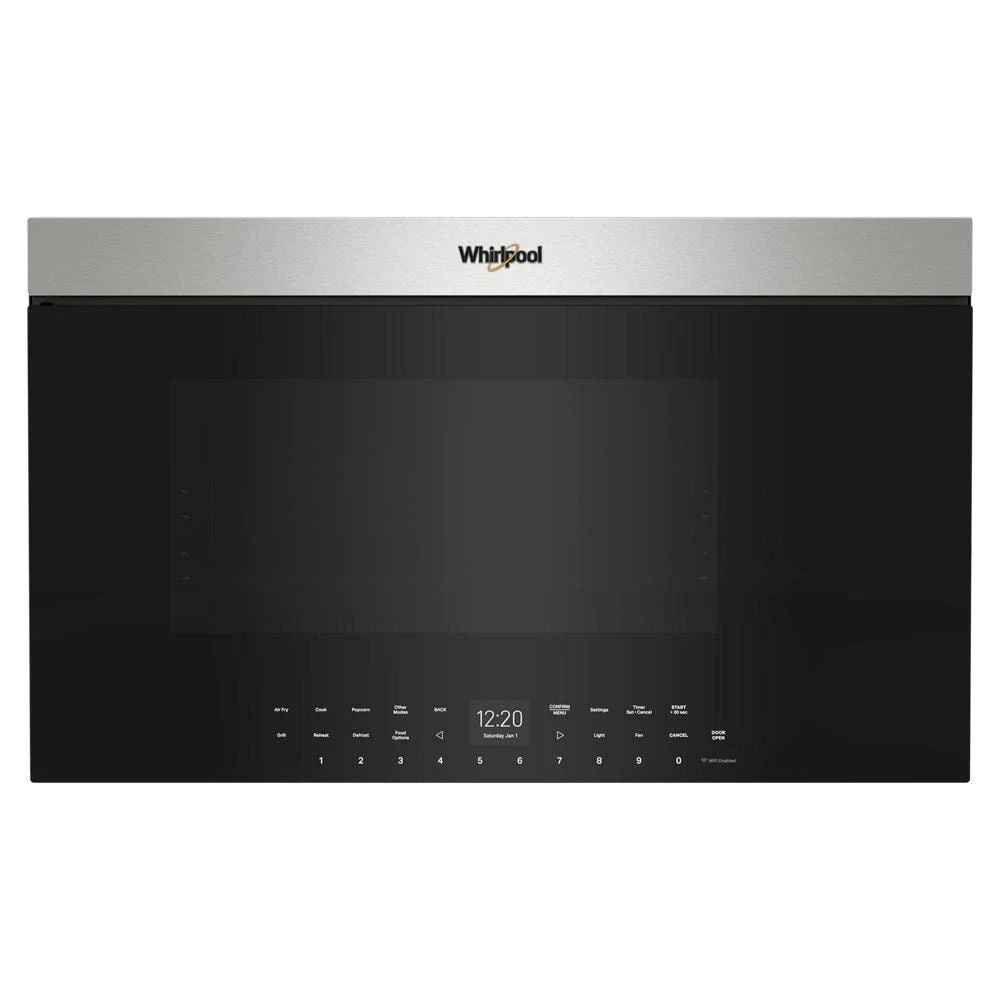 Air Fry Over- The-Range Oven With Flush Built-In Design - Fingerprint Resistant Stainless Steel