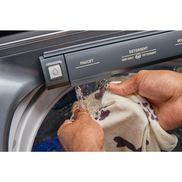 5.2 Cu. Ft. Pet Pro Top Load Agitator Washer With Extra Power And Sanitize Cycle With Oxi - Midnight Steel