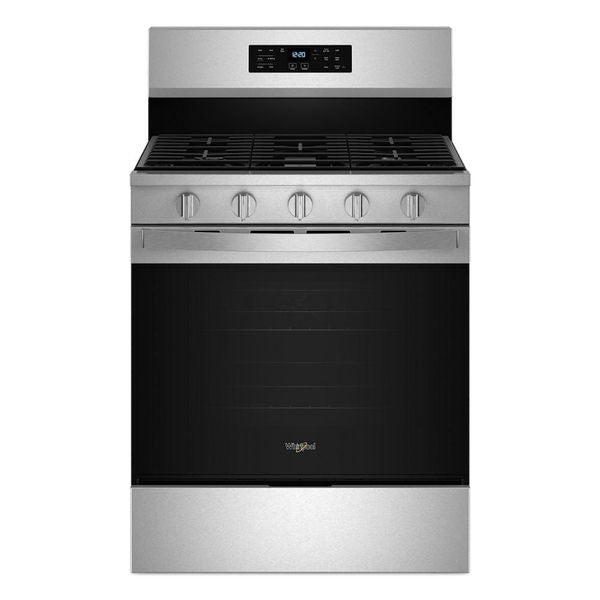 30" Gas Range With Air Cooking Technology, No Preheat Air Fry And Air Baking And Self Clean - Stainless Steel