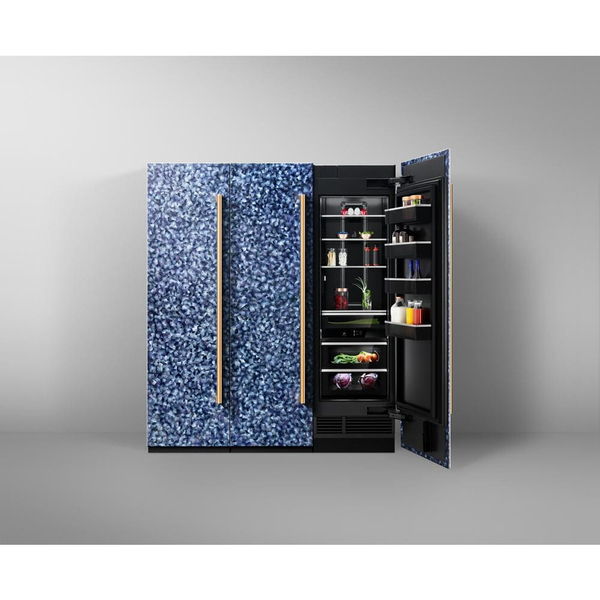 30" Elements Collection Custom Column Panel - Mussel Shell Blue