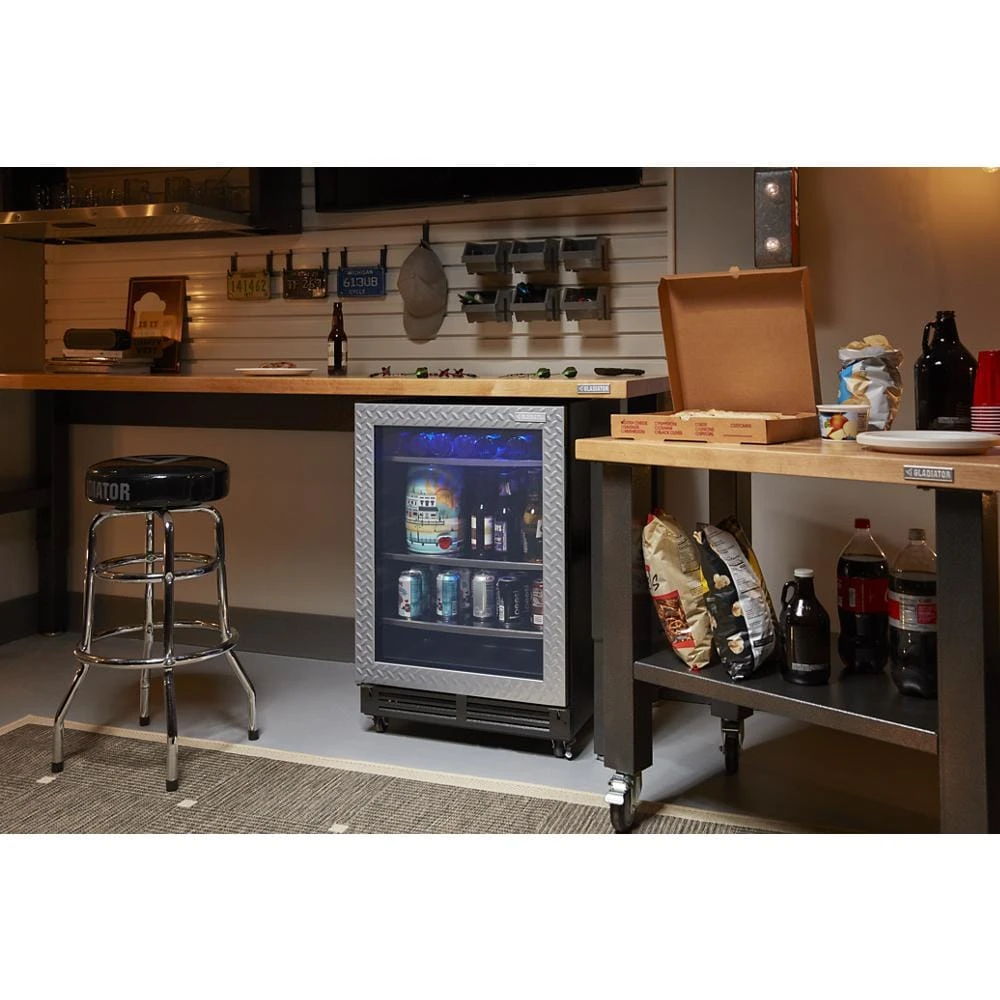 Ready-to-Assemble Foldaway Work Station - Silver Tread