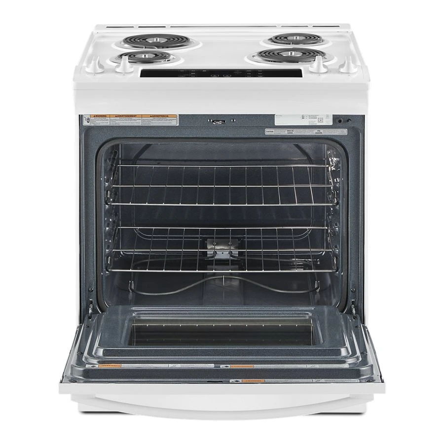 4.8 Cubic Feet Electric Range With Frozen Bake Technology