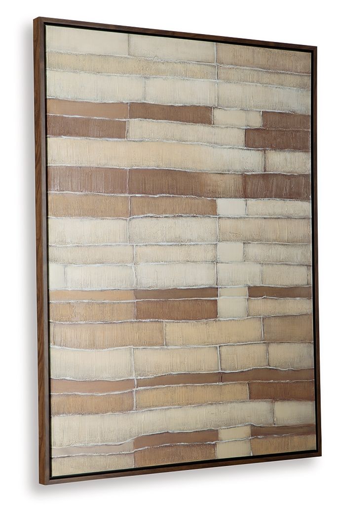 Kalanmore - Wall Art - Brown / Tan / White