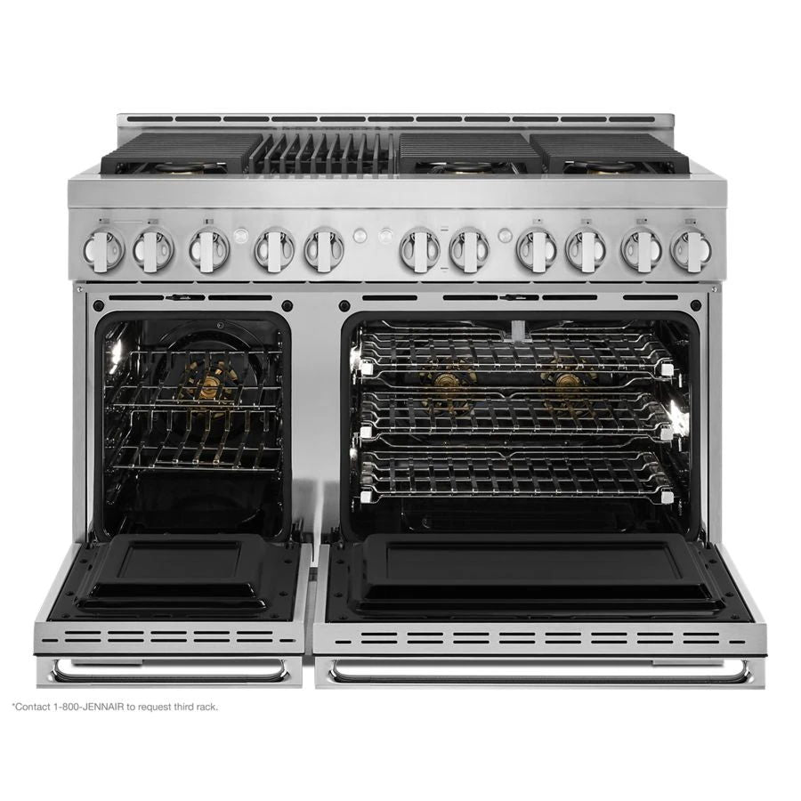 Noir 48" Gas Professional-Style Range With Grill
