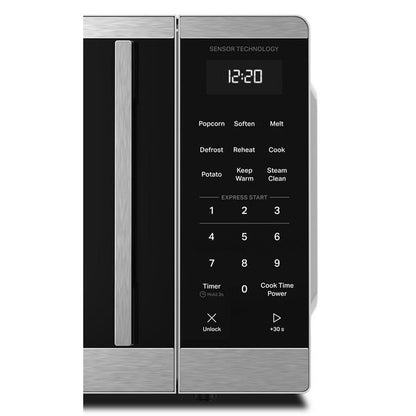 1.1 Cu. Ft. Countertop Microwave With Sensor Cooking, 1000 Watt - AFP Stainless Finish