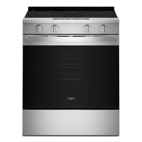 30" Electric Smart Range With Air Cooking Technology And Steam Clean - Stainless Steel