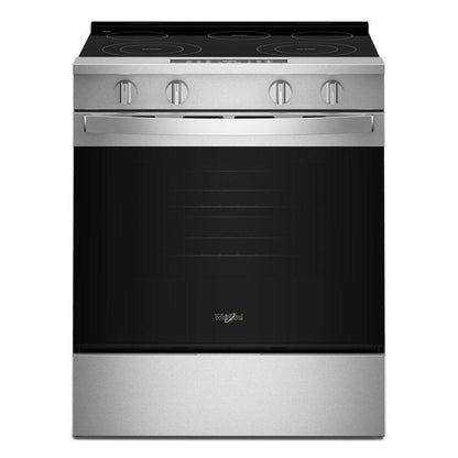30" Electric Smart Range With Air Cooking Technology And Steam Clean - Fingerprint Resistant Stainless Steel