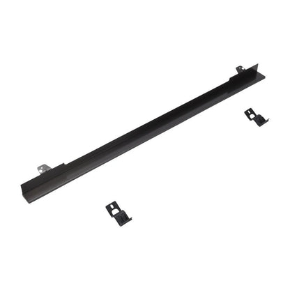 27" Built-In Range Flush Installation Trim Kit, Fits Wos72Ec7Hv And Wod77Ec7Hv - Black/Stainless Steel