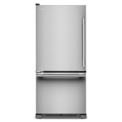 19 Cu. Ft. 30" Standard-Depth Bottom Mount Refrigerator With Left Door Swing