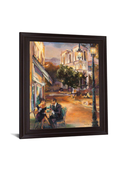 Evening Terrace - 28" x 34" Framed Wall Art