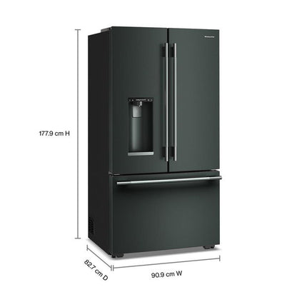Counter-Depth French Door Refrigerator With Intelligent Auto Fill, Dual Ice - Juniper