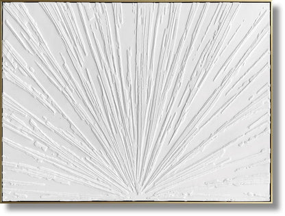 Radiant Eclipse - 35" x 47" Framed Wall Art