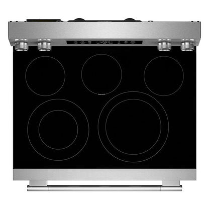 5.3 Cu. Ft. Smart Freestanding Electric Range With Convection Cooking Modes