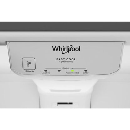 Whirlpool 32.8" Wide Top Freezer Refrigerator With Total Coverage Cooling, 21.3 Cu. Ft. - White