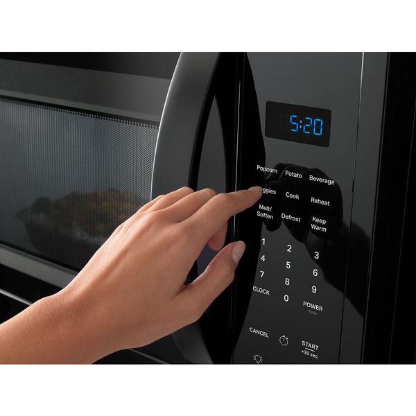 1.9 Cu Ft. Over The Range Microwave With Sensor Cooking Technology, 1000 Watts - Black