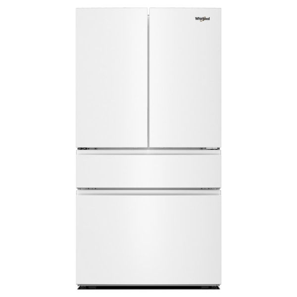 Whirlpool 30 Cu. Ft. Family-Sized Capacity French Door Refrigerator With Flexible Temperature Drawer - White
