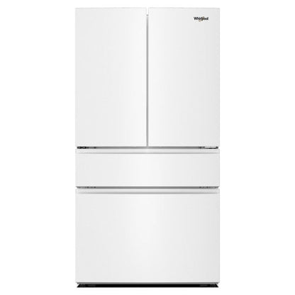 Whirlpool 30 Cu. Ft. Family-Sized Capacity French Door Refrigerator With Flexible Temperature Drawer - White
