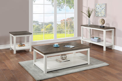Dakota - End Table - White