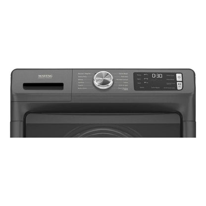 Front Load Washer With Extra Power And 16-Hr Fresh Hold Option - 4.8 Cubic Feet - Volcano Black