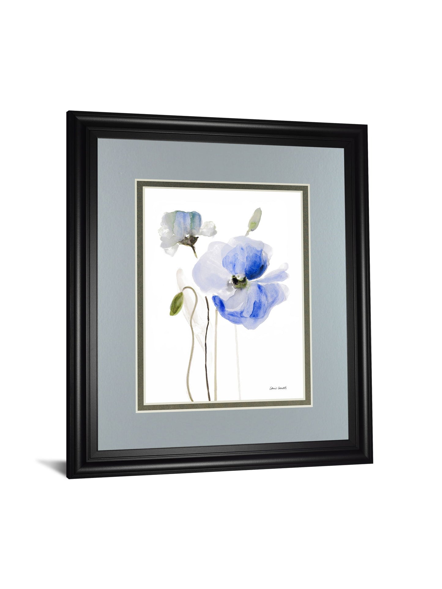 All Poppies I By Lanie Loreth - Framed Print Wall Art - Gray