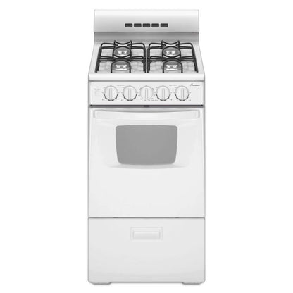 20" Gas Range With Compact Oven Capacity