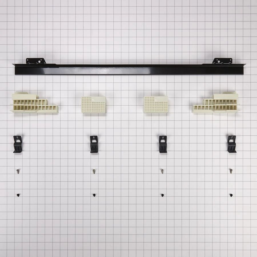 30" Built-In Range Flush Installation Trim Kit, Fits Jmw3430Db - Black