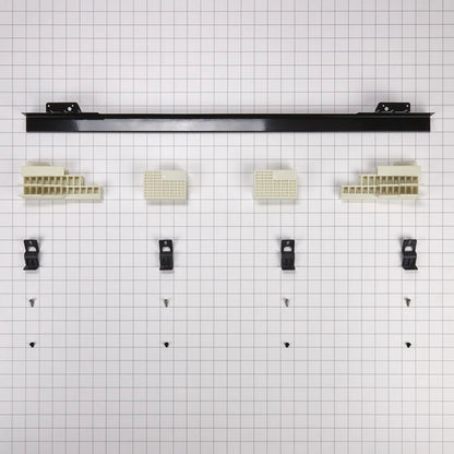 30" Built-In Range Flush Installation Trim Kit, Fits Jmw3430Db - Black