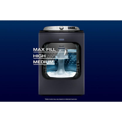 5.3 Cu. Ft. Pet Pro Top Load Impeller Washer With Extra Power And Sanitize Cycle With Oxi - Midnight Steel