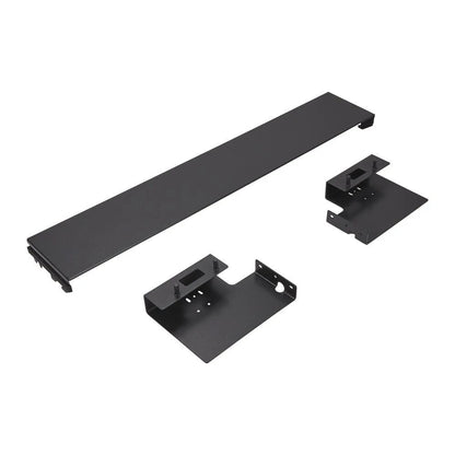 36" Refrigerator Armoire Style Door Panel Kit, Obsidian, Includes (1) Grille Assembly, (2) Grille Bracket Assembly - Black