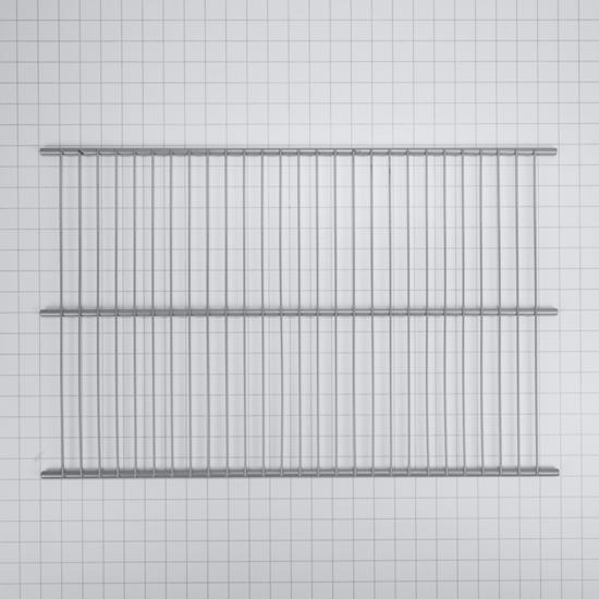 Heavy-Gauge Wire Refrigerator/Freezer Shelf (15.35" D X 24.65" W) For 17.8 Cubic Feet Gladiator Freezer - Silver