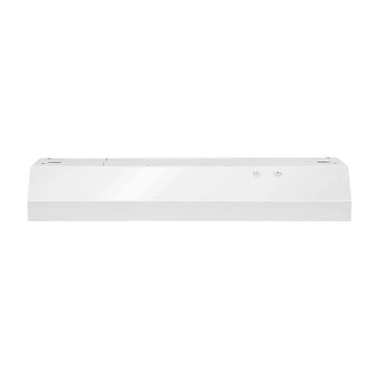 30" Range Hood With Full-Width Grease Filters - White