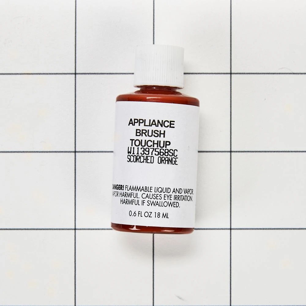 Touch-Up Paint With A Brush, 0.6-Oz - Scorched Orange