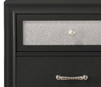 Lila - Nightstand - Black