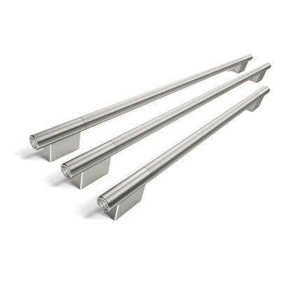 Stainless Steel Handle Hardware Accessory Kit For KitchenAid 36" Built-In French Door Bottom Mount Refrigerator