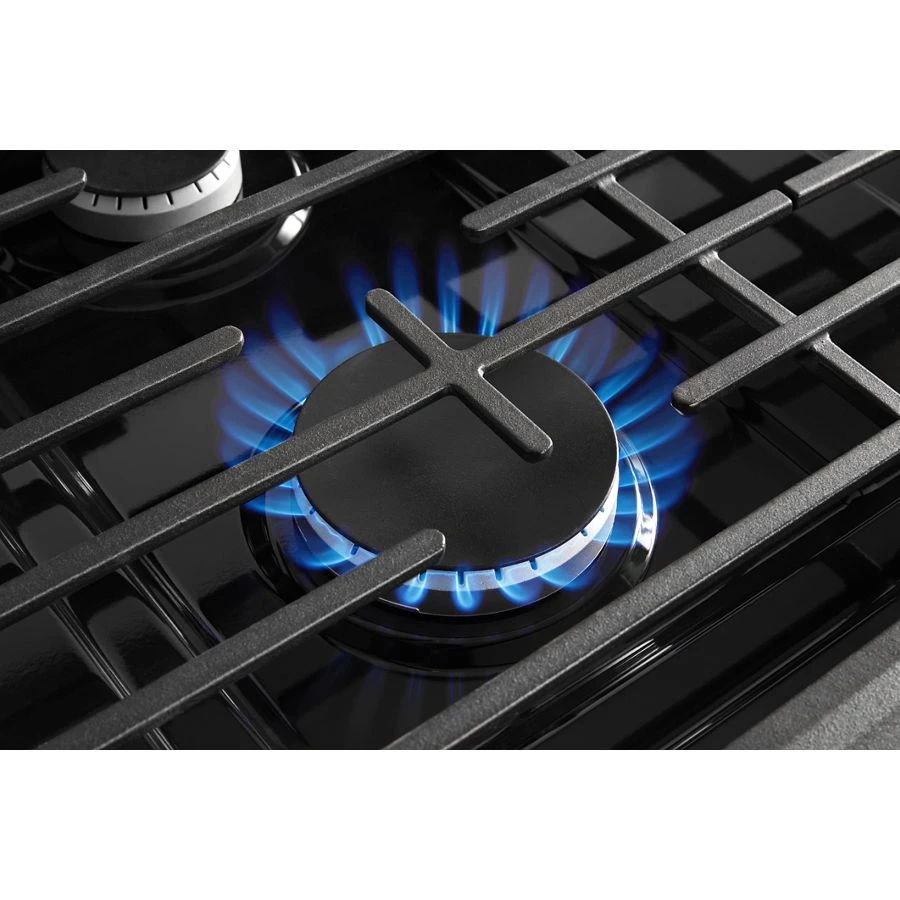 5.1 Cubic Feet Freestanding Gas Range With Broiler Drawer - Black