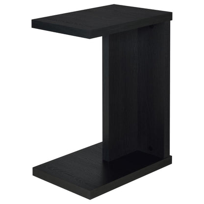 Clower - Engineered Wood C-Shaped Sofa Side Table