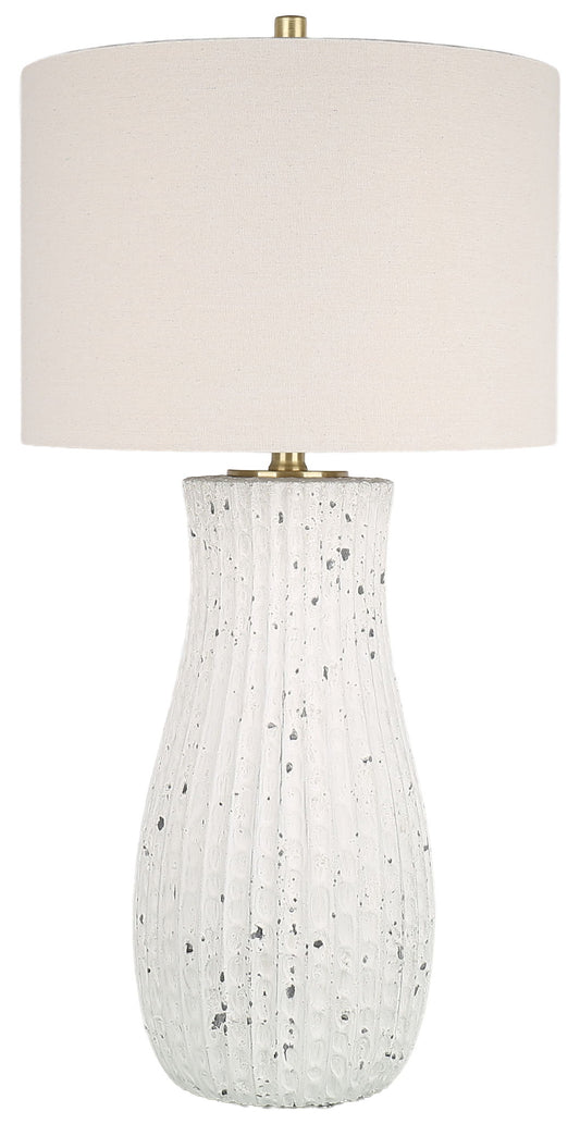 Chalkshore - 31 X 16 - Ceramic Table Lamp - White Speckled Ceramic