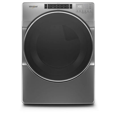 7.4 Cubic Feet Front Load Electric Dryer With Steam Cycles - Chrome Shadow